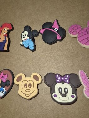 Mickey & Minnie Cartoon Jibbitz Shoe Charms